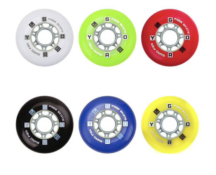GYRO Roue F2R 85A inline skate wheel all colours